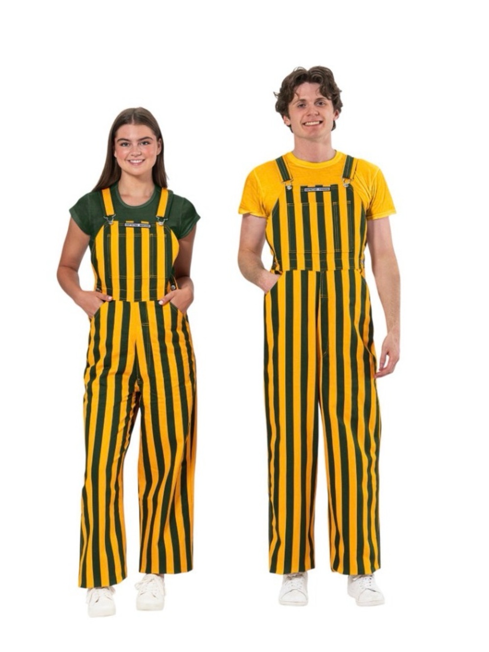 Striped Game Bibs Overalls - Size Unisex XS